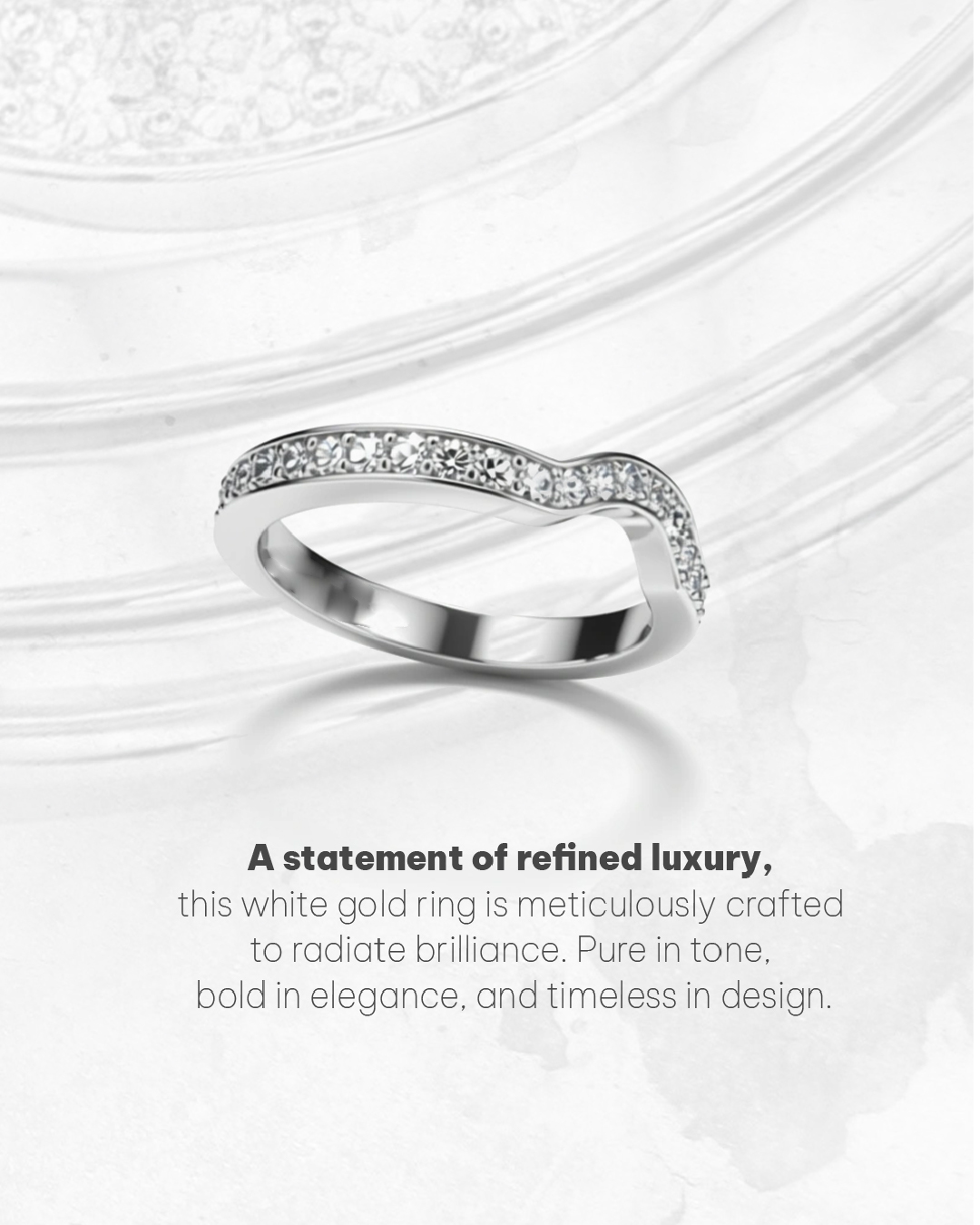 Diamond Stacking Rings